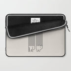 Cat Landscape 94 Laptop Sleeve Gallery Image 2