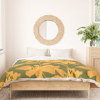 Tiger Lily (ORANGE) Duvet Cover Gallery Image 3