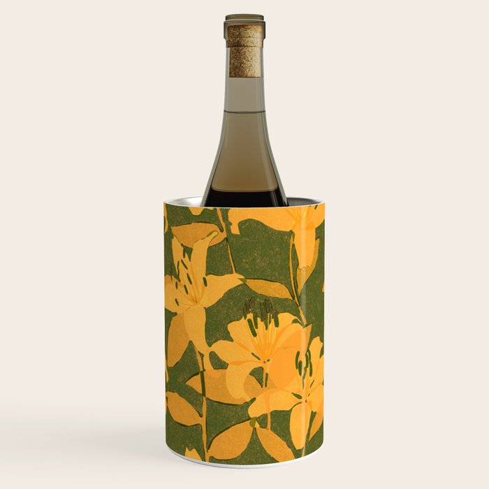 Tiger Lily (ORANGE) Wine Chiller Gallery Image 1