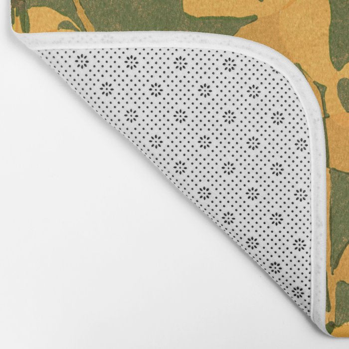 Tiger Lily (ORANGE) Bath Mat Gallery Image 2