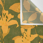 Tiger Lily (ORANGE) Wall Tapestry Gallery Image 3