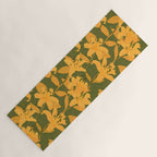 Tiger Lily (ORANGE) Yoga Mat Gallery Image 1