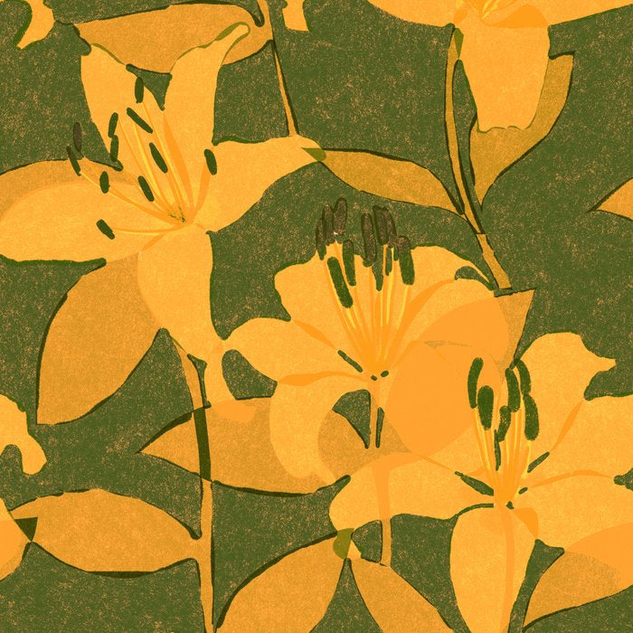 Tiger Lily (ORANGE) Coffee Mug Gallery Image 2