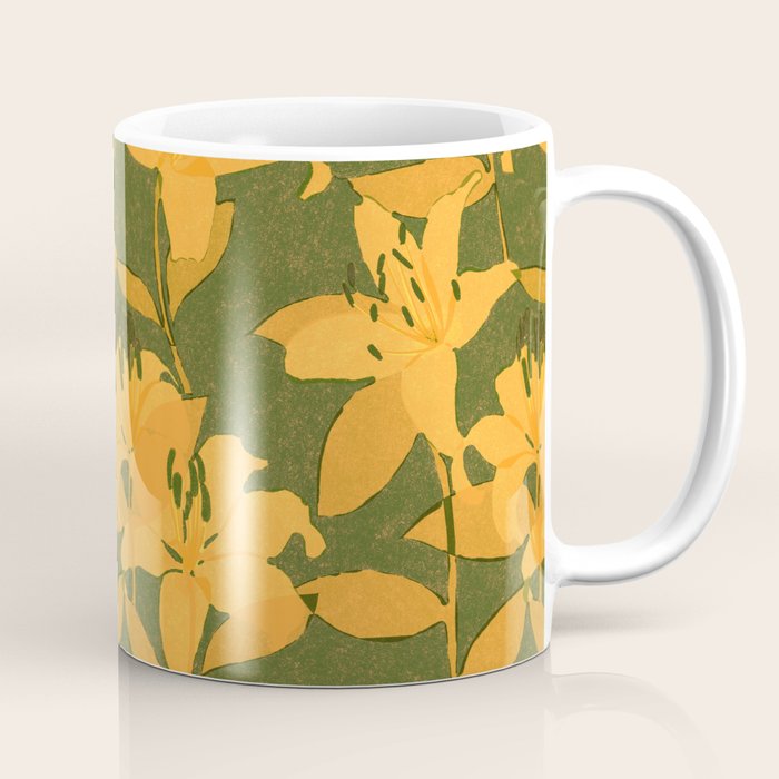 Tiger Lily (ORANGE) Coffee Mug Gallery Image 1