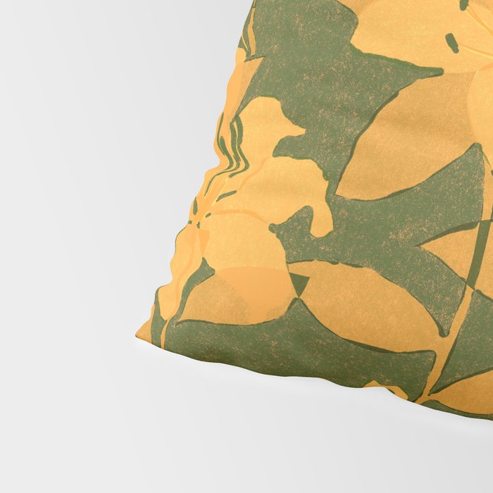 Tiger Lily (ORANGE) Pillow Sham Gallery Image 4