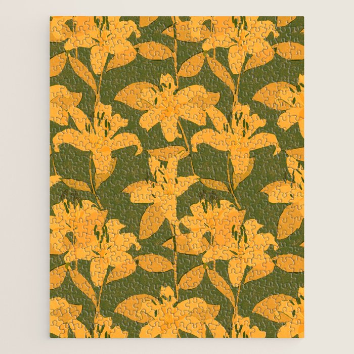 Tiger Lily (ORANGE) Jigsaw Puzzle Gallery Image 1