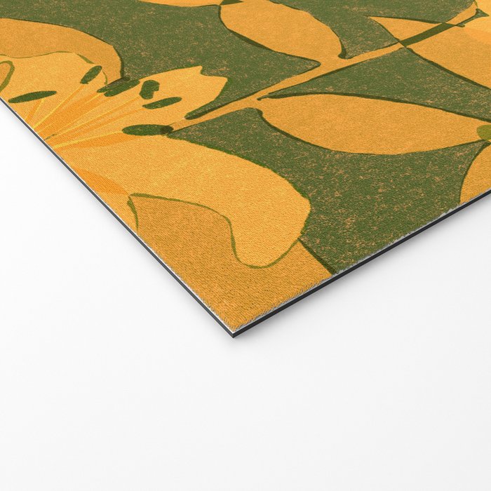 Tiger Lily (ORANGE) Welcome Mat Gallery Image 2
