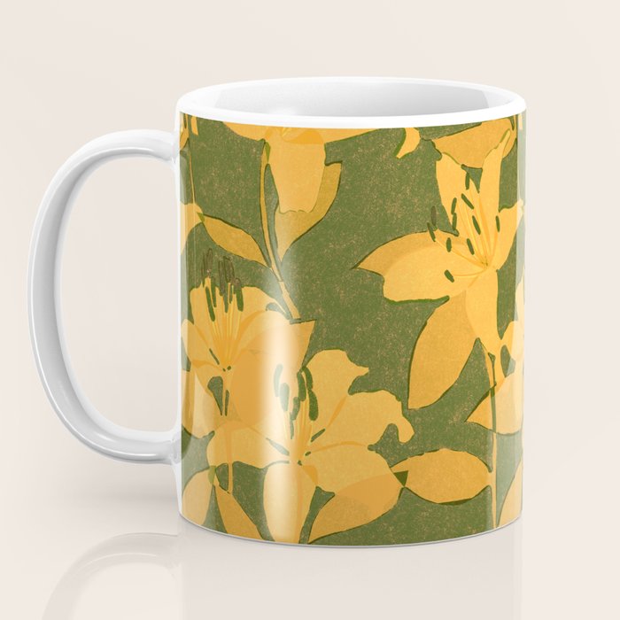 Tiger Lily (ORANGE) Coffee Mug Gallery Image 3