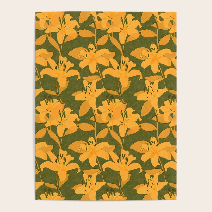 Tiger Lily (ORANGE) Poster Gallery Image 1