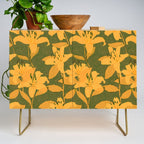 Tiger Lily (ORANGE) Credenza Gallery Image 1