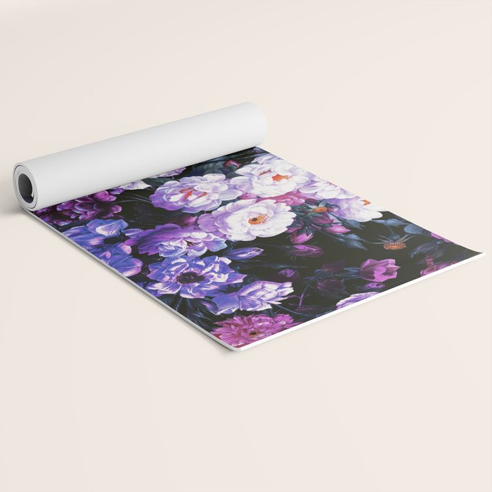Rose Garden - Night III Yoga Mat Gallery Image 2