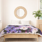 Rose Garden - Night III Duvet Cover Gallery Image 3