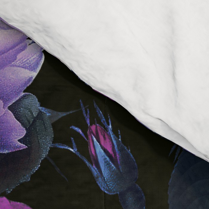 Rose Garden - Night III Comforter Gallery Image 4