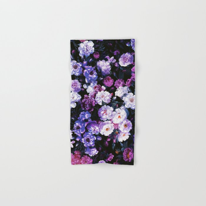 Rose Garden - Night III Bath Towel Gallery Image 1