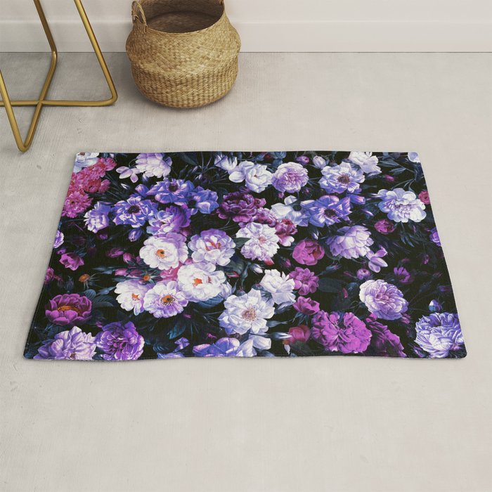 Rose Garden - Night III Rug Gallery Image 1