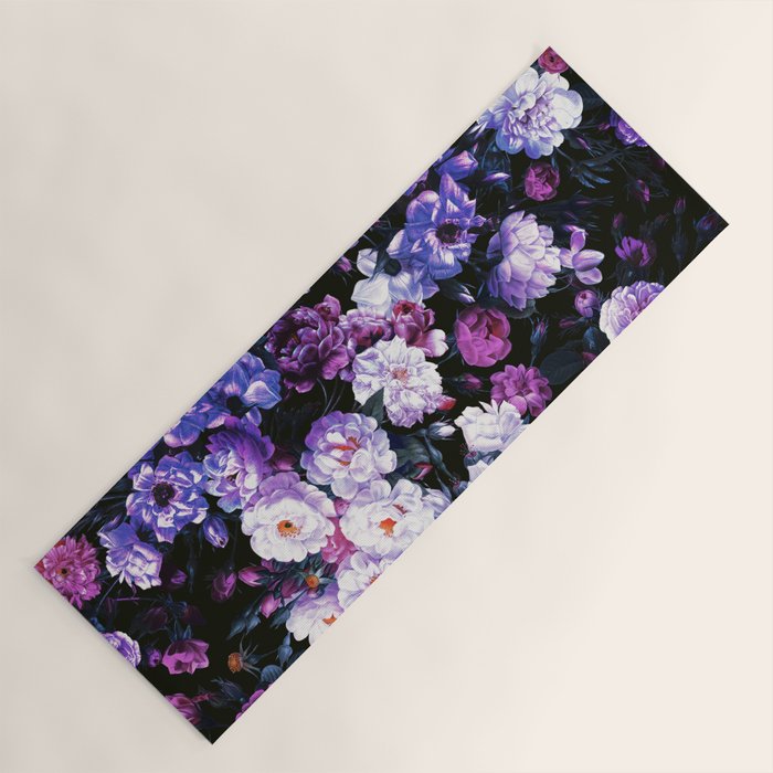 Rose Garden - Night III Yoga Mat Gallery Image 1