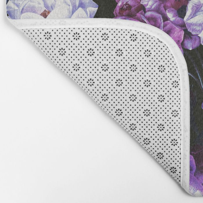 Rose Garden - Night III Bath Mat Gallery Image 2