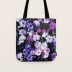 Rose Garden - Night III Tote Bag Gallery Image 1