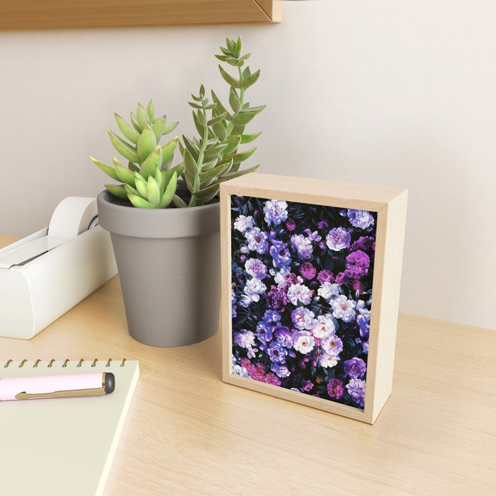 Rose Garden - Night III Mini Art Print Gallery Image 2