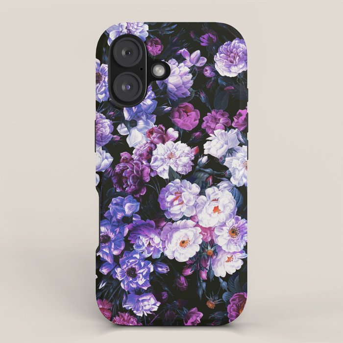 Rose Garden - Night III iPhone Case Gallery Image 1