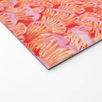 Cyber pink mushrooms Welcome Mat Gallery Image 2