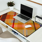 Colorful Plaid #2 Desk Mat Gallery Image 2