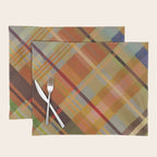 Colorful Plaid #2 Placemat Gallery Image 1