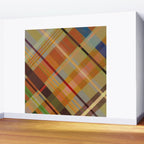 Colorful Plaid #2 Wall Mural Gallery Image 2