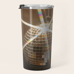 Festive Disco Ball Sparkling Holiday Party Room Decor Photography Travel Mug Gallery Image 3