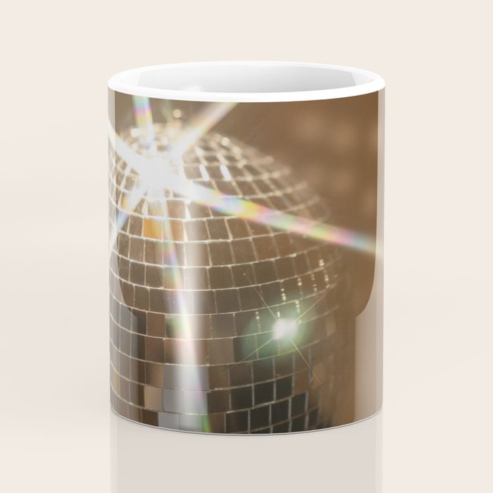 Festive Disco Ball Sparkling Holiday Party Room Decor Photography Coffee Mug Gallery Image 4