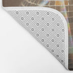 Festive Disco Ball Sparkling Holiday Party Room Decor Photography Bath Mat Gallery Image 2