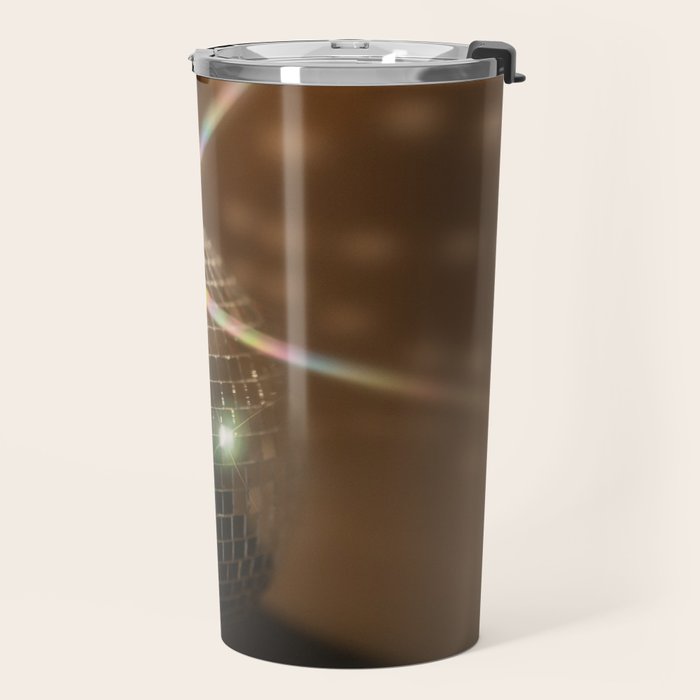 Festive Disco Ball Sparkling Holiday Party Room Decor Photography Travel Mug Gallery Image 2