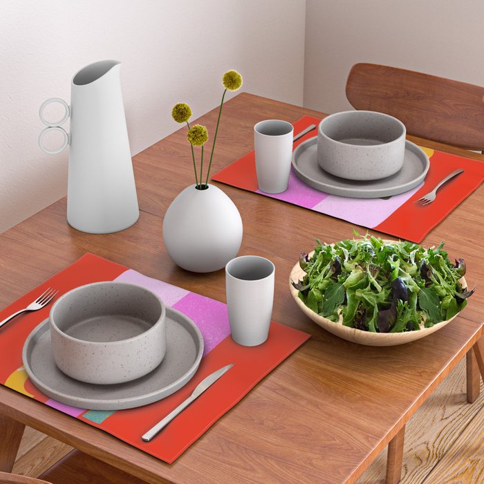 Encrypted Skull Placemat Gallery Image 2