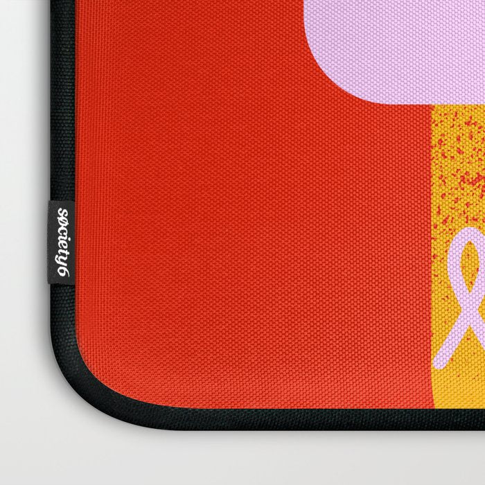 Encrypted Skull Laptop Sleeve Gallery Image 3