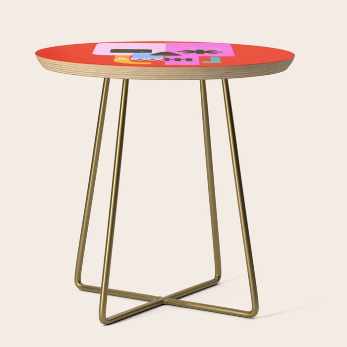 Encrypted Skull Side Table Gallery Image 1