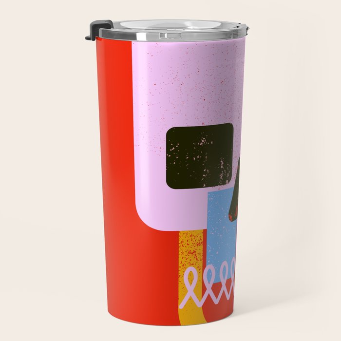 Encrypted Skull Travel Mug Gallery Image 3