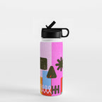 Encrypted Skull Water Bottle Gallery Image 1