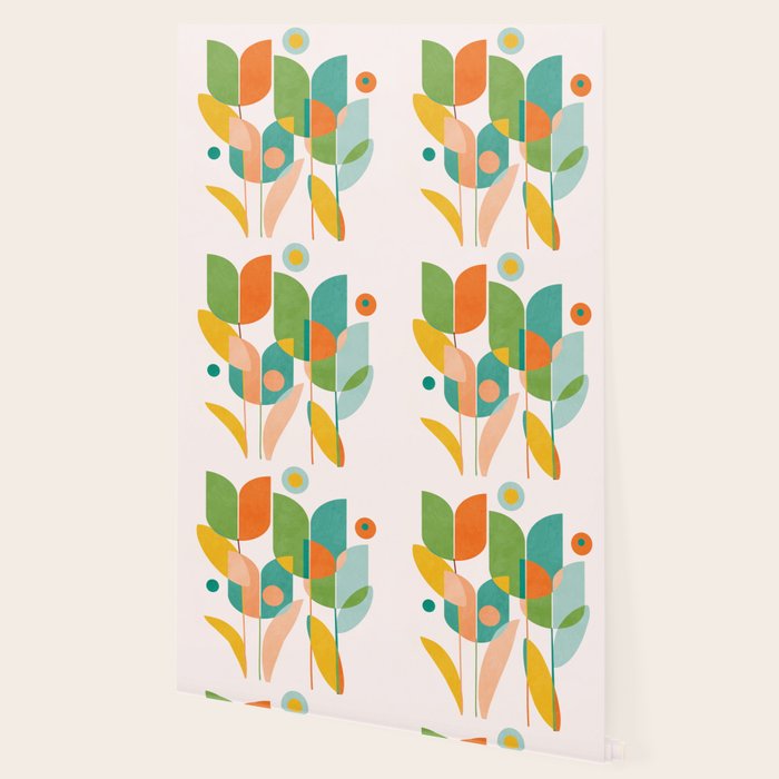 floral shapes IV Wallpaper Gallery Image 2