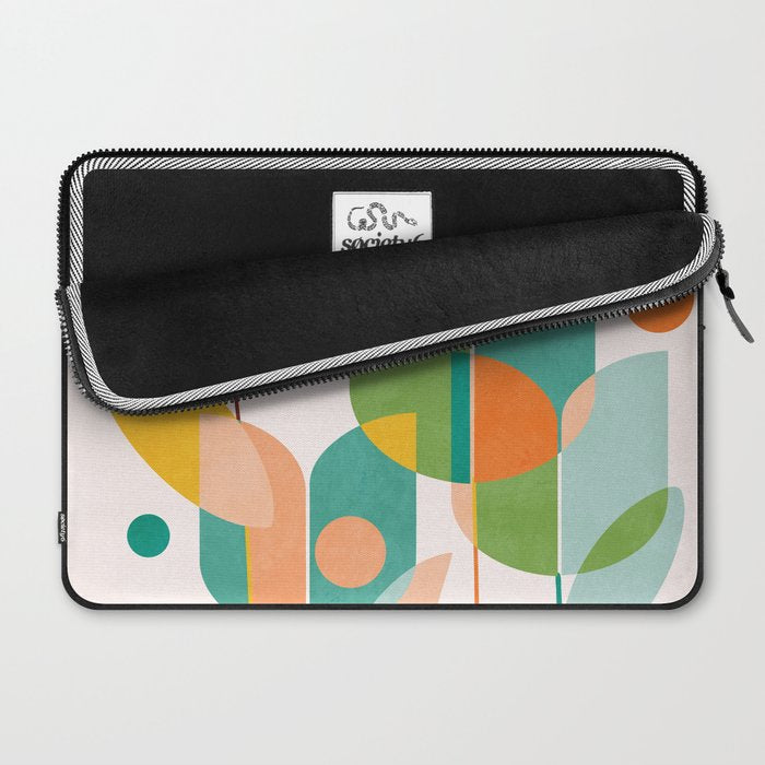 floral shapes IV Laptop Sleeve Gallery Image 2