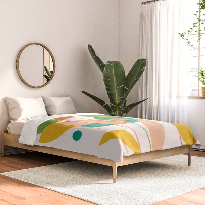 floral shapes IV Comforter Gallery Image 2