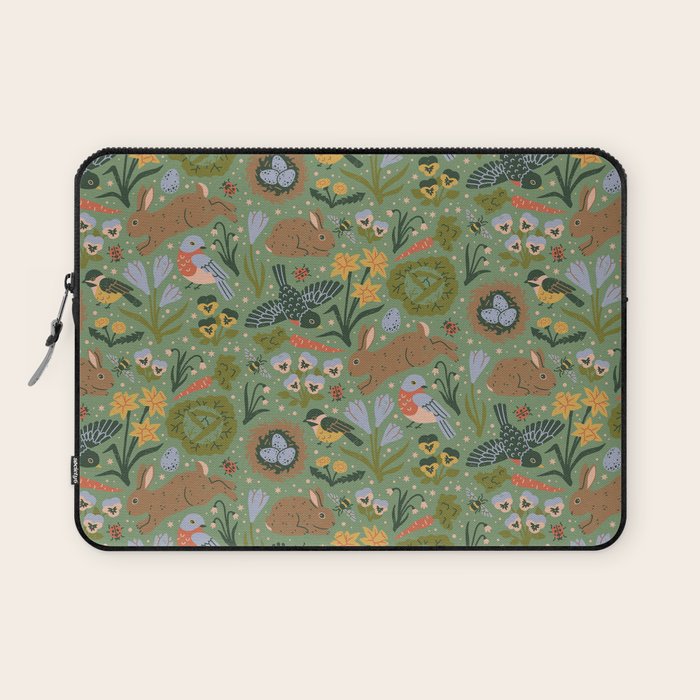 Springtime Laptop Sleeve Gallery Image 1