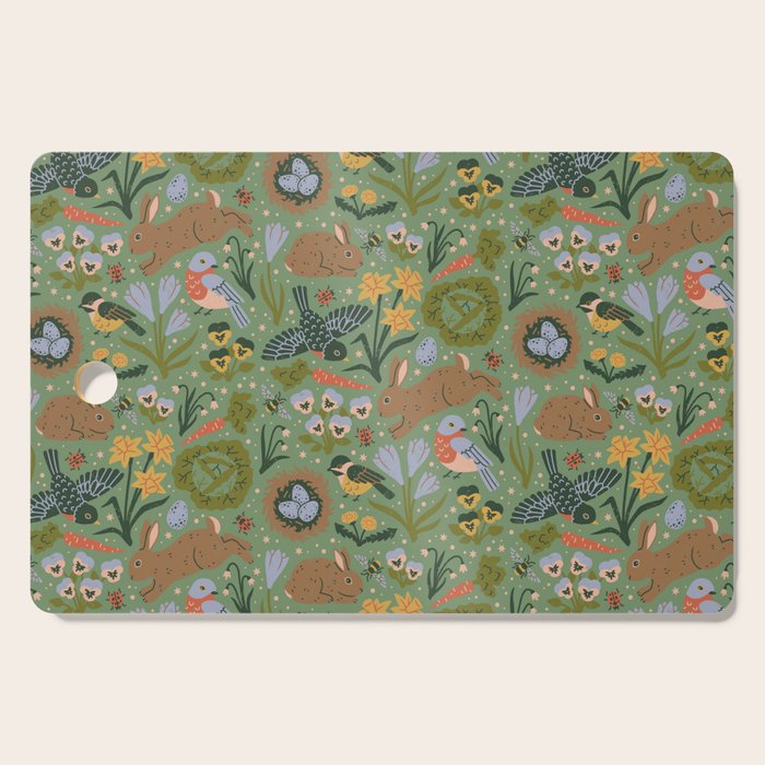 Springtime Cutting Board Gallery Image 1