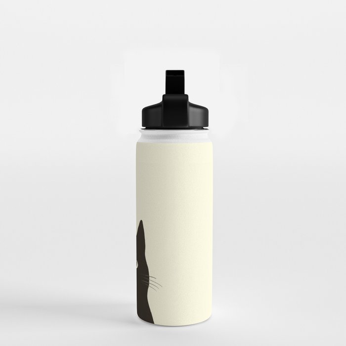 Hidden cat 20 spring yellow flower Water Bottle Gallery Image 2