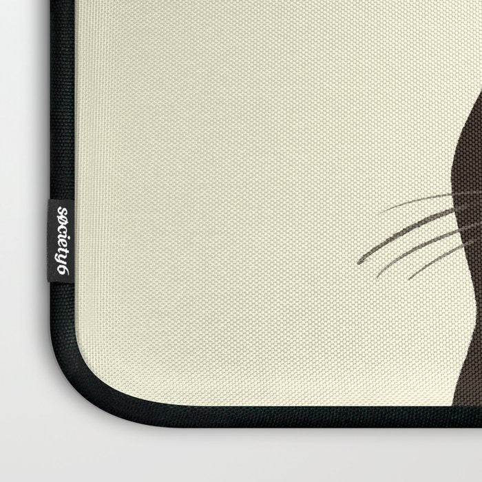 Hidden cat 20 spring yellow flower Laptop Sleeve Gallery Image 3