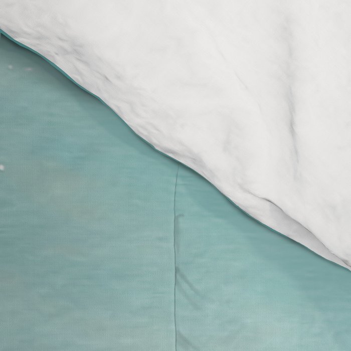 Beach - Summer Love II - Aerial Beach and Ocean photography by Ingrid Beddoes Comforter Gallery Image 4
