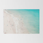 Beach - Summer Love II - Aerial Beach and Ocean photography by Ingrid Beddoes Rug Gallery Image 2