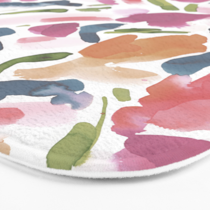 Synthesis Raspberry Bath Mat Gallery Image 3