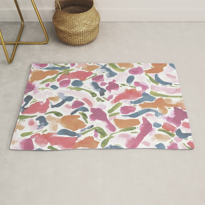 Synthesis Raspberry Rug Gallery Image 1