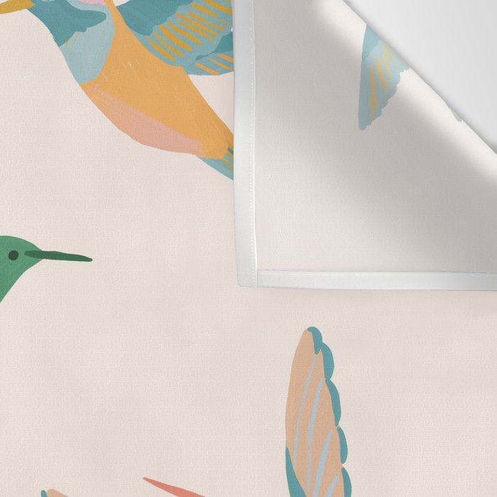 Hummingbirds Wall Tapestry Gallery Image 3