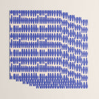 Handrawn Geometric Blue Pattern Wrapping Paper Gallery Image 3